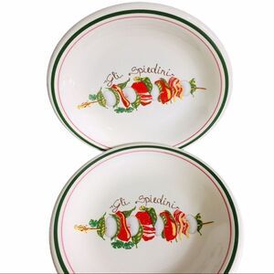 La Primula Gli Spiedini Pasta Soup Bowls Italy
